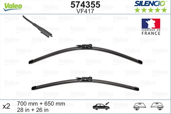 Imagine pentru produsul „SILENCIO WIPER FB OE VF417 KIT"