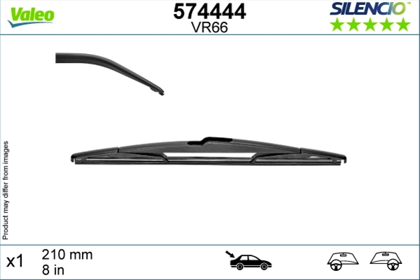 Imagine pentru produsul „STERGATOR SILENCIO VR66 (210MM)"