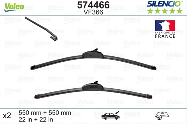 SILENCIO WIPER FB OE VF366 KIT