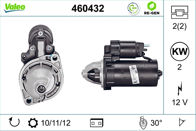ELECTROMOTOR VALEO CU PIESA LA SCHIMB