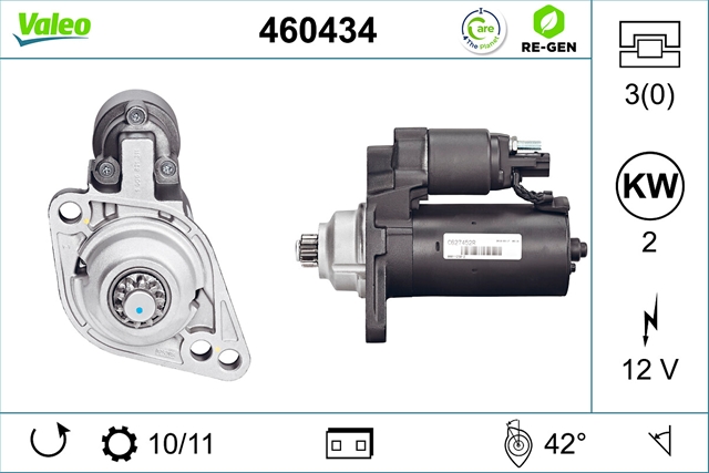 ELECTROMOTOR VALEO CU PIESA LA SCHIMB