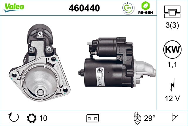 ELECTROMOTOR VALEO CU PIESA LA SCHIMB