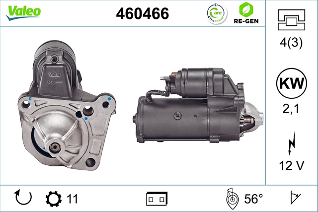 ELECTROMOTOR VALEO CU PIESA LA SCHIMB