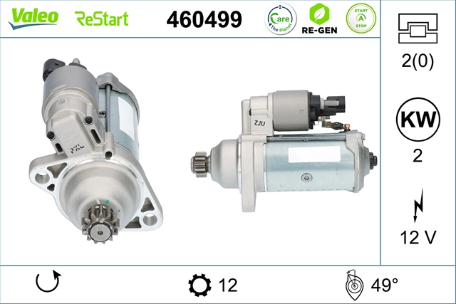 VALEO RE-GEN AT STOP&START