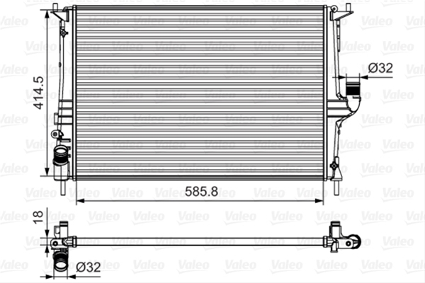 Imagine pentru produsul „RADIATOR, RACIRE MOTOR"