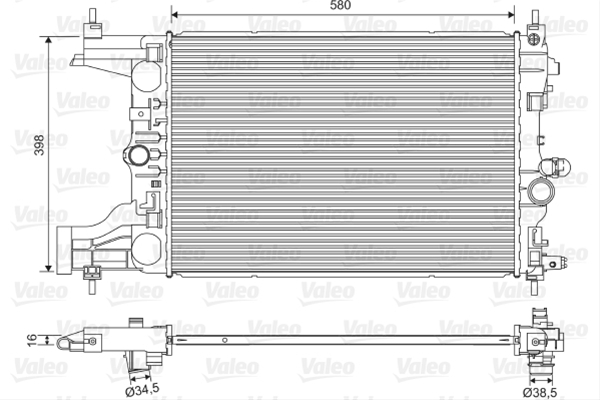 RADIATOR, RACIRE MOTOR