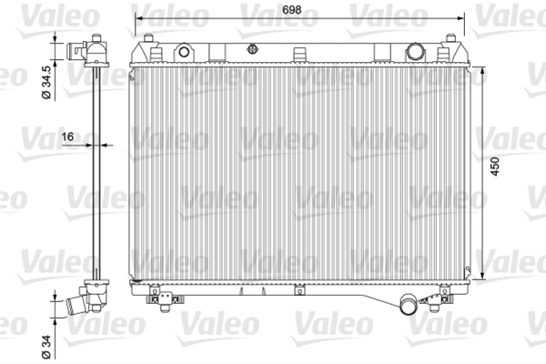 RADIATOR RACIRE MOTOR SE25