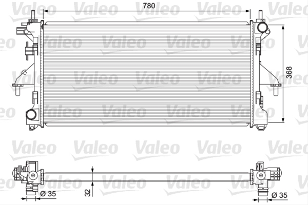 RADIATOR RACIRE MOTOR SE25