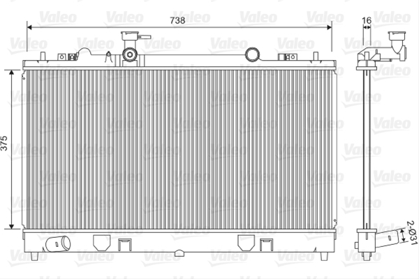 RADIATOR, RACIRE MOTOR