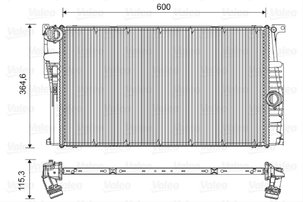 Imagine pentru produsul „RADIATOR, RACIRE MOTOR"