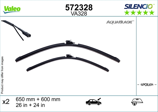 SET STERGATOARE SILENCIO VA328 - VALEO - SFNBB