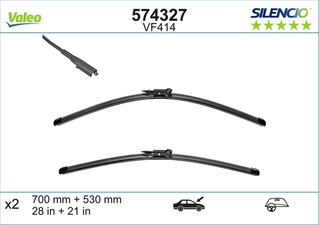 SILENCIO WIPER FB OE VF414 KIT