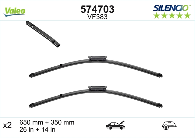 SILENCIO WIPER FB OE VF383 KIT