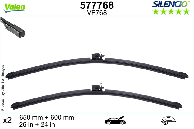 SET LAMELA STERGATOR SILENCIO VF768
