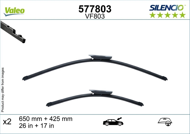 SILENCIO FLAT BLADE SET
