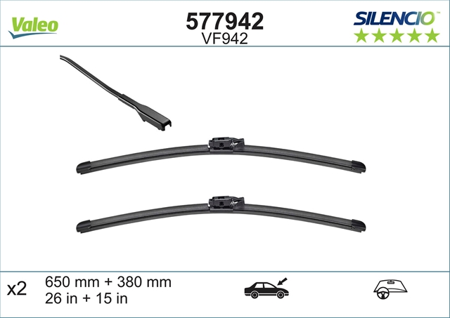 SILENCIO WIPER FB OE VF942 KIT