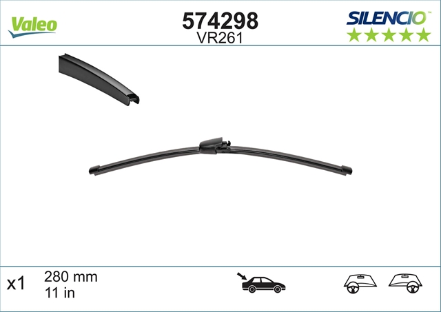 SILENCIO WIPER REAR VR261