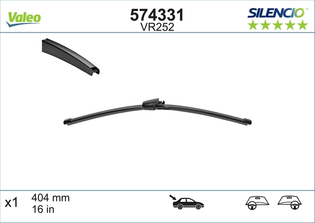 SILENCIO WIPER REAR VR252