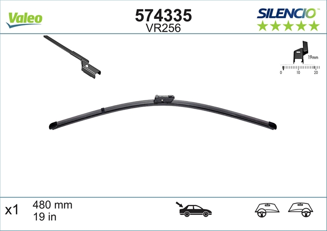 STERGATOR SILENCIO XTRM(VM256  1X480MM)