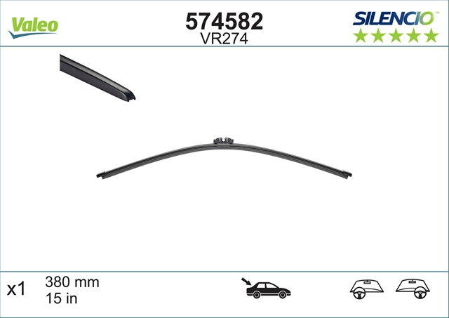 SILENCIO WIPER REAR VR274