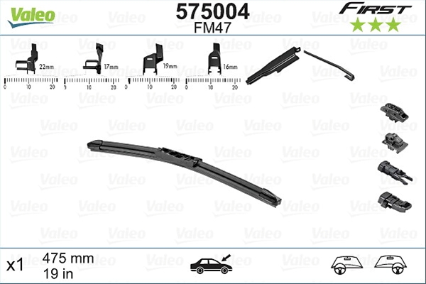 STERGATOR FIRST XTRM FLAT MULTICONEX (FM47  1X470MM)