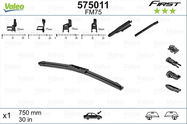 STERGATOR FIRST XTRM FLAT MULTICONEX (FM75  1X750MM)