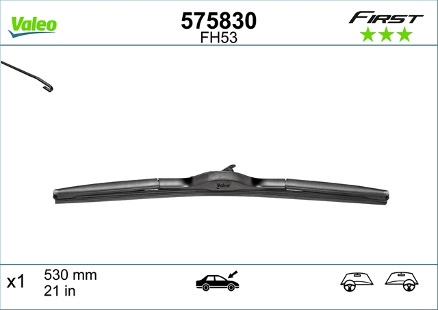 STERGATOR FIRST HYBRID 1X530MM