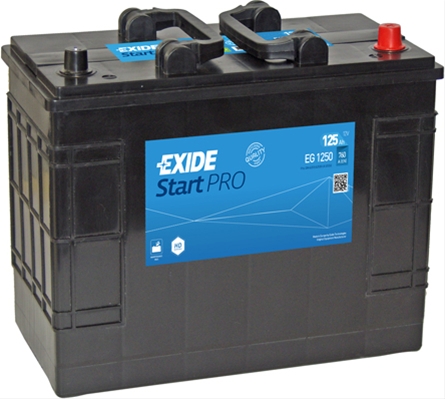 BATERIE  START PRO 125AH 760A 349X 175X285 +DR