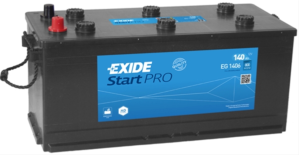 BATERIE  START PRO 140AH 800A 510X 175X225 +DR