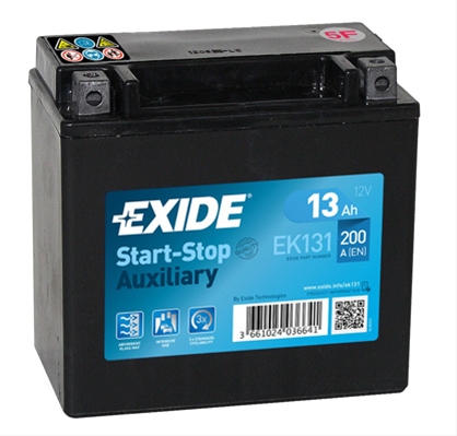 BATERIE  AGM AUXILIARY 13AH 200A 150X 90X145 +STG