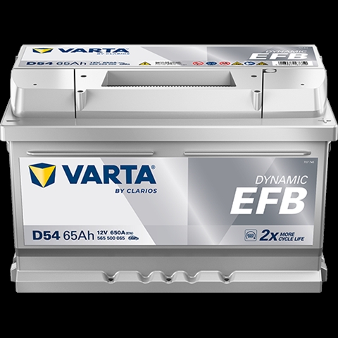 Imagine pentru produsul „ACUMULATOR VARTA AUTOMOTIVEEFB 12V 65AH 650A D54 278X175X175 + DR"