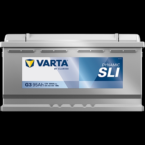 Imagine pentru produsul „ACUMULATOR VARTA AUTOMOTIVESLI 12V 95AH 800A G3 353X175X190 + DR"
