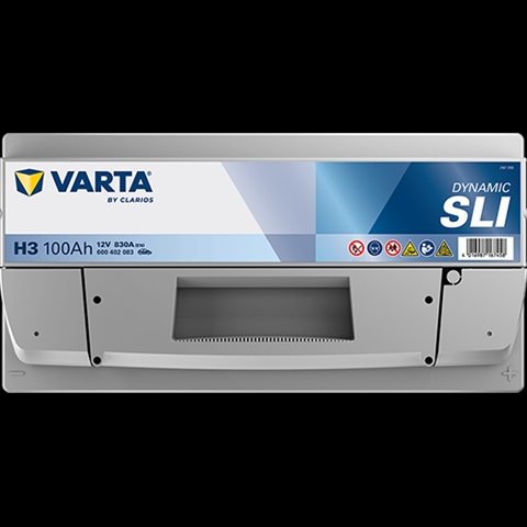 Imagine pentru produsul „ACUMULATOR VARTA AUTOMOTIVESLI 12V 100AH 830A H3 353X175X190 + DR"