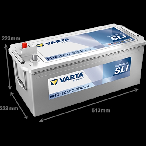 Imagine pentru produsul „ACUMULATOR VARTA HEAVY DUTYSLI 12V 180AH 1400A M12 513X223X223"