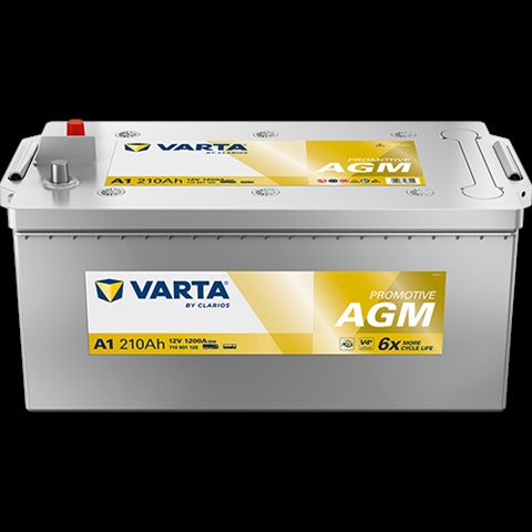 Imagine pentru produsul „ACUMULATOR VARTA HEAVY DUTYAGM 12V 210AH 1200A A1 518X276X242"