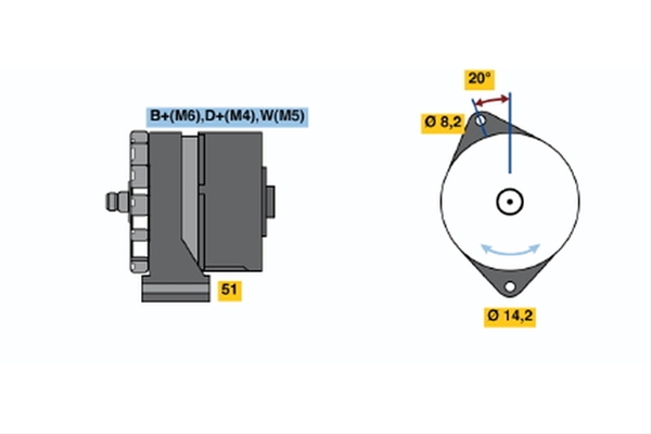 Imagine pentru produsul „GENERATOR / ALTERNATOR"