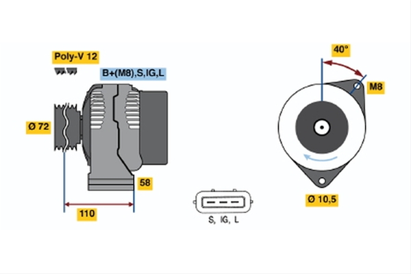 Imagine pentru produsul „GENERATOR / ALTERNATOR"