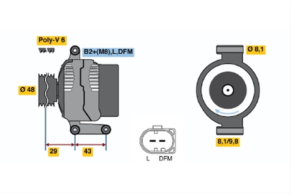 Imagine pentru produsul „GENERATOR / ALTERNATOR"