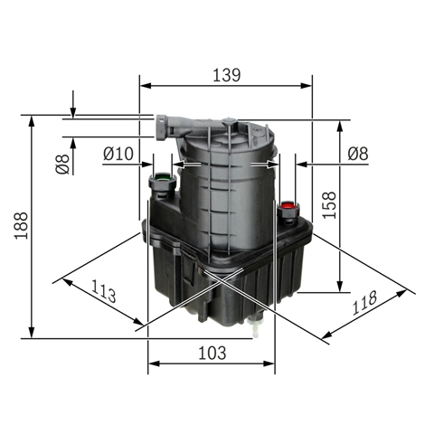 FILTRU COMBUSTIBIL