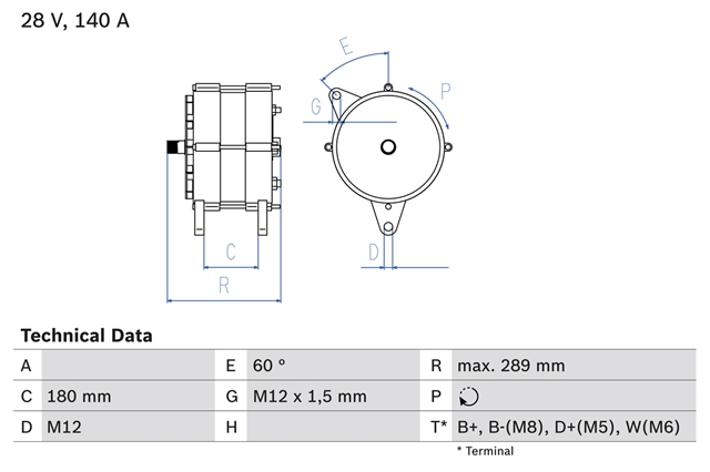 Imagine pentru produsul „GENERATOR / ALTERNATOR"