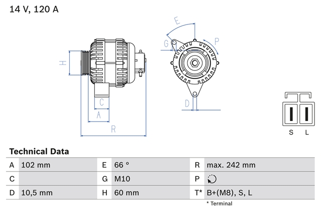 Imagine pentru produsul „GENERATOR / ALTERNATOR"