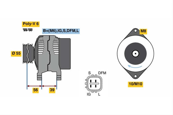 Imagine pentru produsul „GENERATOR / ALTERNATOR"
