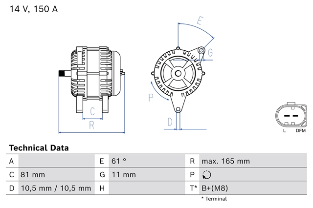 Imagine pentru produsul „GENERATOR / ALTERNATOR"