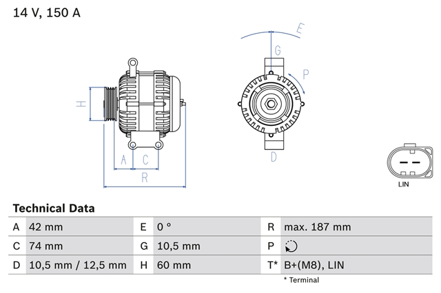 Imagine pentru produsul „GENERATOR / ALTERNATOR"