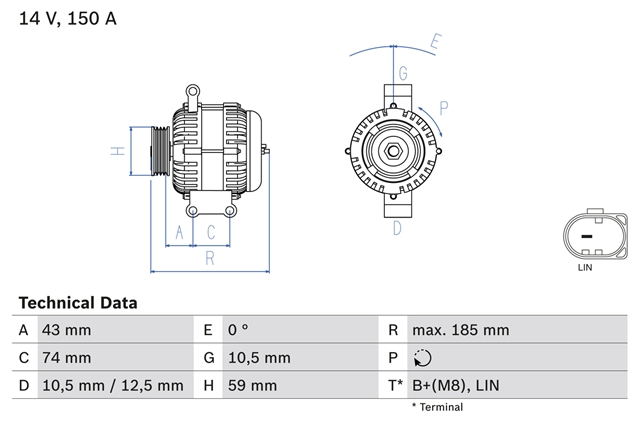 Imagine pentru produsul „GENERATOR / ALTERNATOR"
