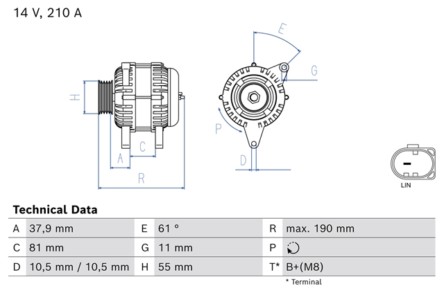 ALTERNATOR BOSCH CU PIESA LA SCHIMB