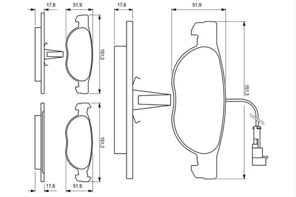 Imagine pentru produsul „SET PLACUTE FRANA,FRANA DISC"