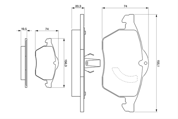 Imagine pentru produsul „SET PLACUTE FRANA,FRANA DISC"