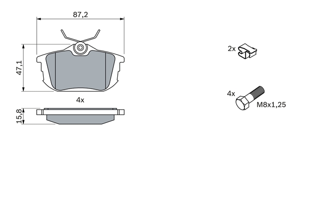 Imagine pentru produsul „SET PLACUTE FRANA,FRANA DISC"