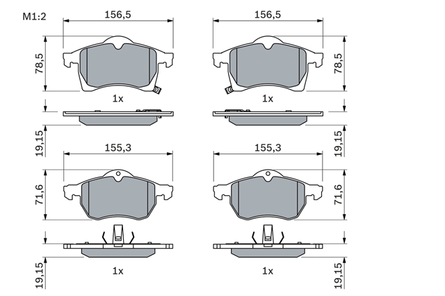 Imagine pentru produsul „SET PLACUTE FRANA,FRANA DISC"